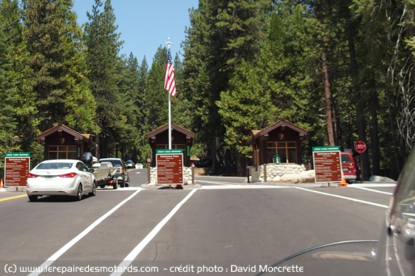 Entrée du parc Yosemite