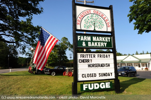 Ferme et marché aux cerises dans le Door County
