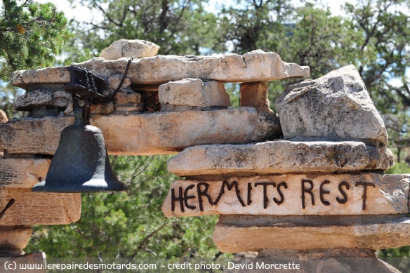 Le refuge de l'hermite dans le Grand Canyon