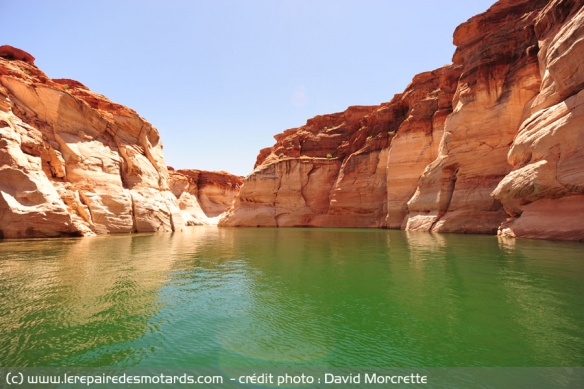 Lac Powell en bateau