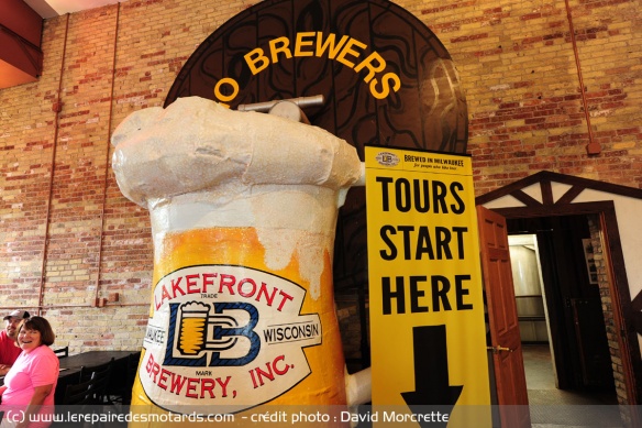 Le tour du Lakefront brewery