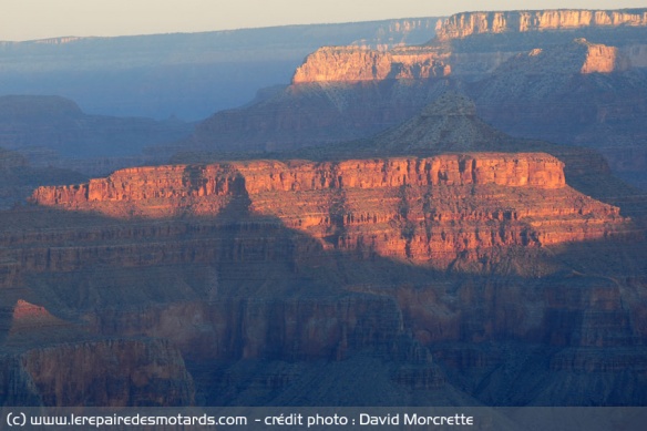 Lever du jour sur le Grand Canyon