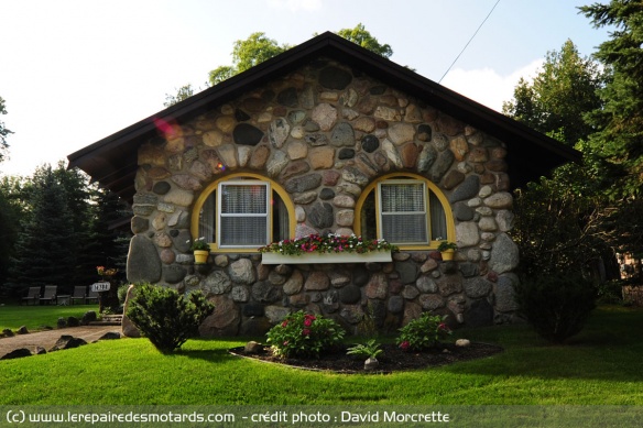 Maison de hobbit à Charlevoix