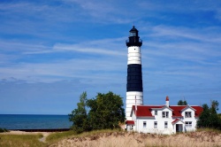 Le phare de Big Sable Point dans le Ludington State Park - Crédit photo : Rachel Kramer (CC BY 2.0/Flickr)