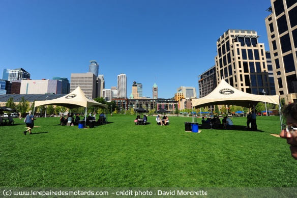 Parc au coeur de Minneapolis