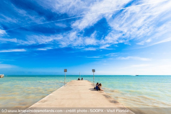 Plage des Keys en Floride