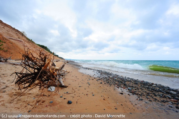 Plage de Pictured Rocks National Lakeshore