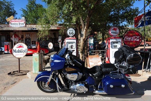 Station essence de la route 66