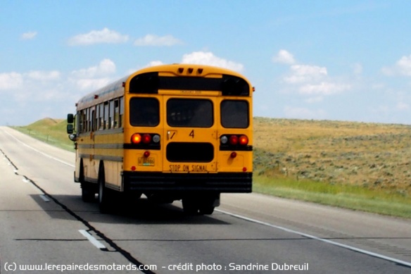 School bus aux USA