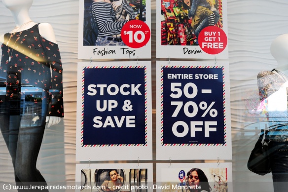 Pas de taxes sur les vêtements au Mall of America