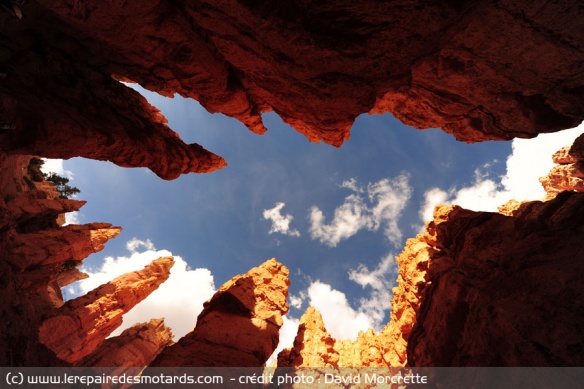 Trail du Navajo Loop dans le Parc national Bryce Canyon