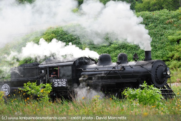 Le train à vapeur de Duluth