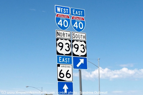 signalisation interstate highway