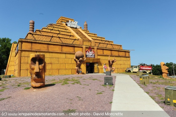 The lost temple à Wisconsin Dells