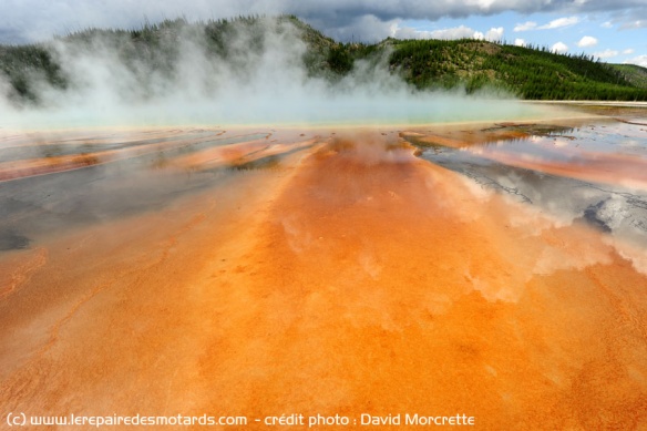 Les geysers du parc national de Yellowstone 