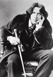 L'écrivain Oscar Wilde 