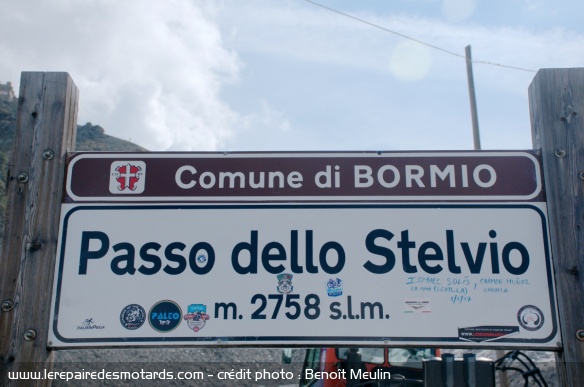 Pancarte du Stelvio