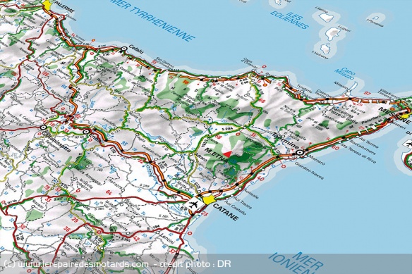 Direction les petites routes siciliennes