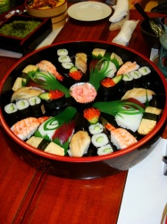 Plat de sushis