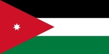 Le drapeau de la Jordanie