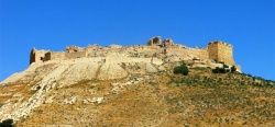 La forteresse croisée de Shaubak en Jordanie