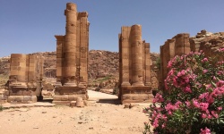 Les ruines romaines de Petra