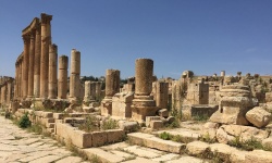 Jordanie : l'ancienne ville roamine de Jerash