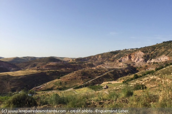 Paysage du Jordan Riders Rally