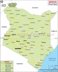 Kenya : réseau routier