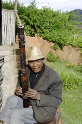 Joueur malgache de Valiha