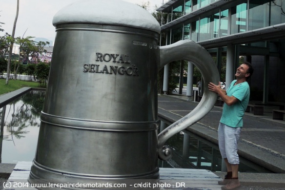 La fabrique d'objets en étains de Royal Selangor