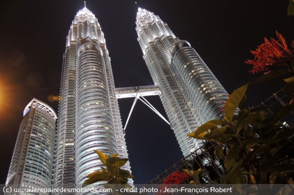 Les tours Petronas à Kuala Lumpur