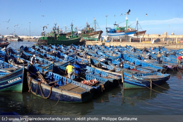 Bateaux de pèche à Essaouira