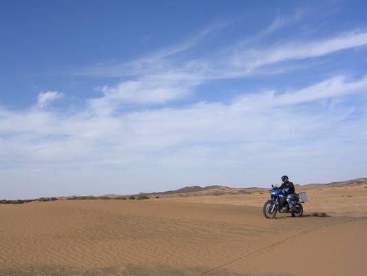 piste de sable
