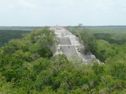 Temple de Calakmul (Photo : Pete Fordham)