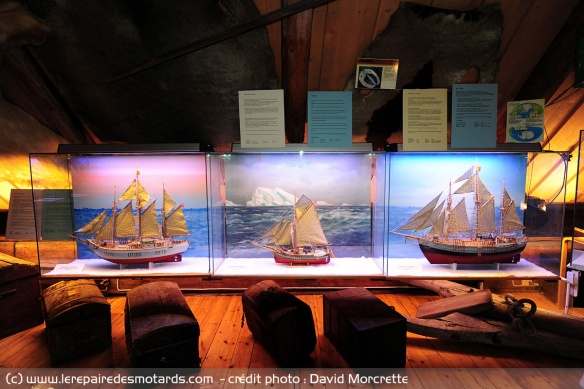 Les bateaux des expéditions arctiques