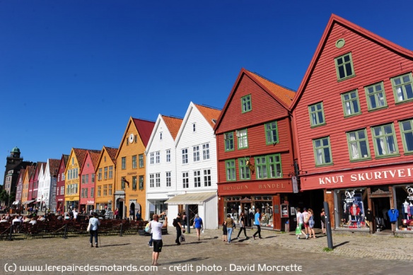 Le quartier hanséatique de Bryggen de Bergen