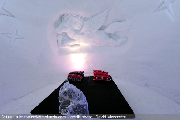 Chambre de l'Hôtel de glace