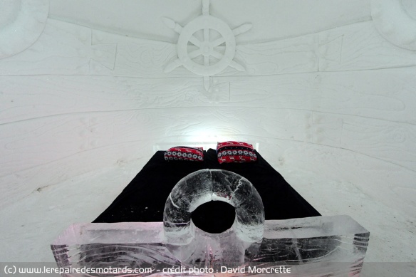 Chambre du Snowhotel Kirkenes
