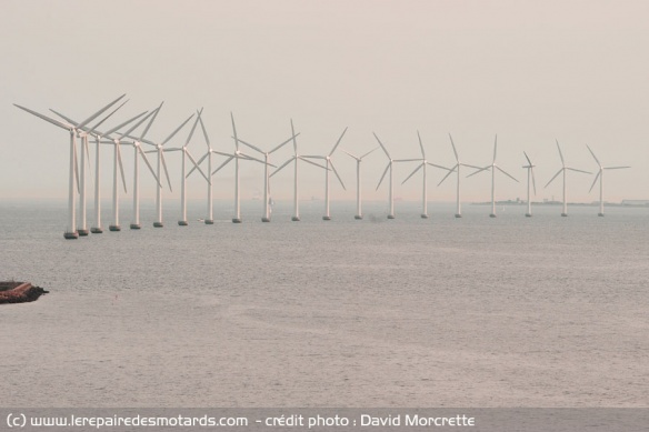Eoliennes en mer du Nord