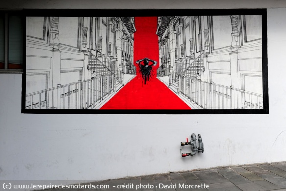 Nuart et street art avec les graffitis dans la ville de Stavanger