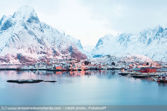 Les îles Lofoten sous la neige !
