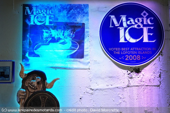 Magic Ice - le bar à glace meilleure attraction des Lofoten en 2008