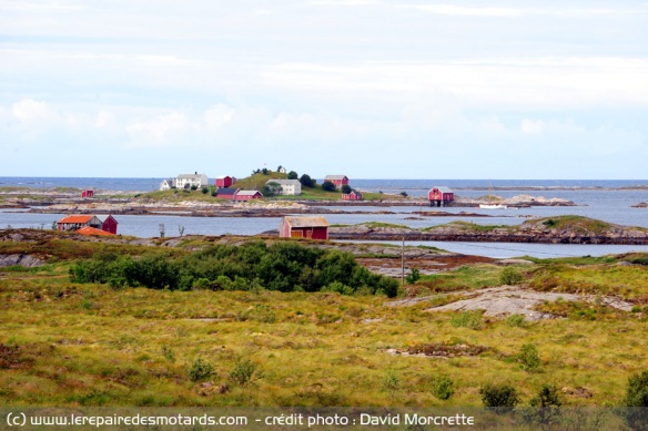 Maisons sur l'eau de la route de l'Atlantique