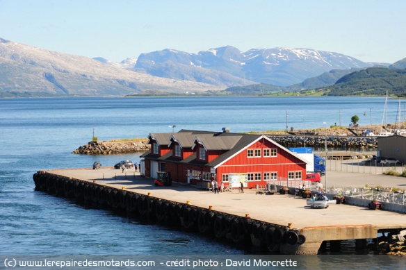 Port de mouillage de l'Hurtigruten