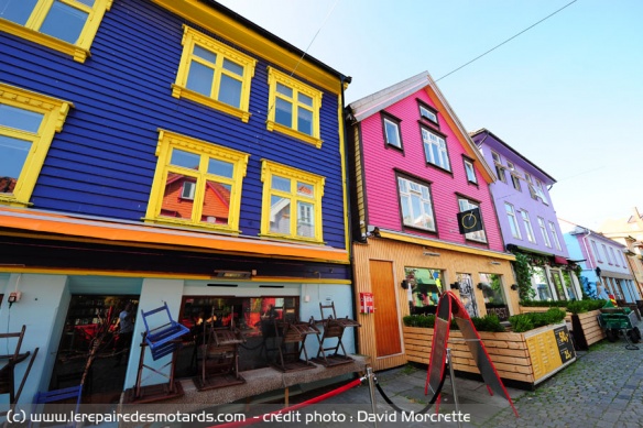 La rue bigarrée d'Øvre Holmegate Stavanger