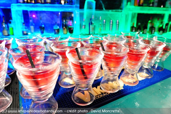 Shot au bar à glace