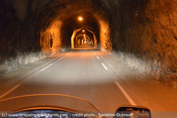 Tunnel sur les Lofoten