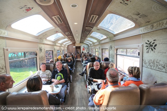Le train pour Aguas Calientes