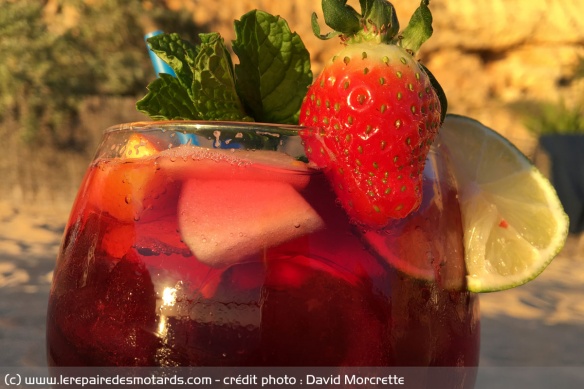 Portugal : verre de sangria